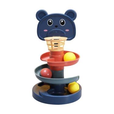 Imagem de Brinquedo de torre de bolas de desenvolvimento educacional para crianç
