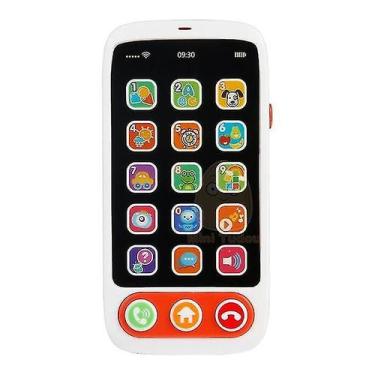 Imagem de Celular de brinquedo para crianças aprendendo com luz e música por mai