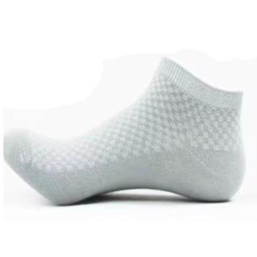 Imagem de Meia de Fibra de Bambu Antibacteriana Masculina Respirável - WM, Único