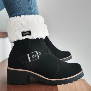 Imagem de Bota Esquel - Firezzi, Nobuck preto, 36