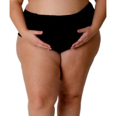 Imagem de Calcinha Plus Size Lida Gestante Super Alta 56 ao 60 Conforto em Algod