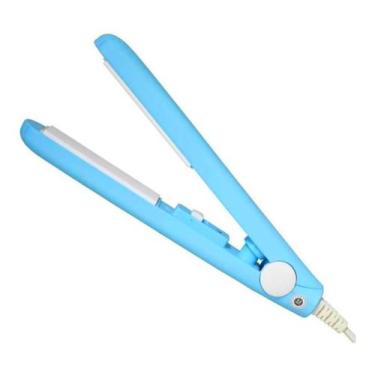 Imagem de Mini Chapinha Portátil Alisa a Raiz e faz cachos 160º Bivolt - Lille