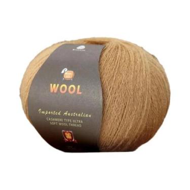 Imagem de Grande Pacote De 500g De Fio De Lã Fina De Cashmere Para Tricô Artesan