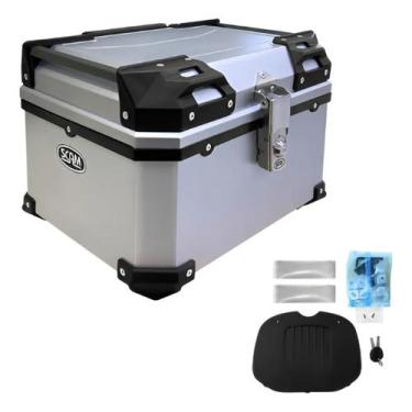 Imagem de Bau Everest Economy Traseiro Superior 42L Scam Prata, PRATA