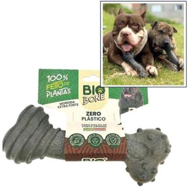 Imagem de Brinquedo Mordedor Cachorro 100% Natural Pet Biobone Tam. GG Sabor:Mad