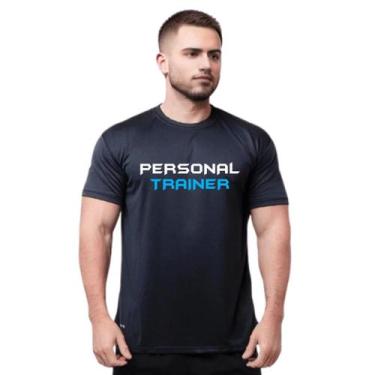 Imagem de Camiseta Academia Masculina Bluefit DryFit Alta Qualidade, Preto, P