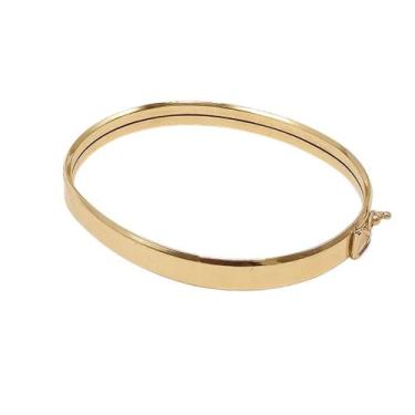 Imagem de Bracelete chato 7 mm em ouro - Virs