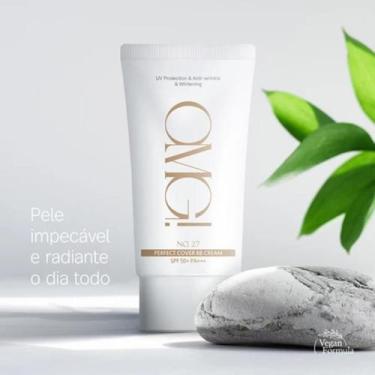 Imagem de Protetor Solar Coreano Perfect Cover BB Cream OMG! Seoul 50ml UV SPF50