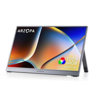 Imagem de Monitor portátil ARZOPA Z1C 16.1" FHD 100% sRGB IPS