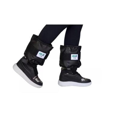 Imagem de Par de Caneleira Academia Profissional Lona Com Ajuste 3 Kg-Unissex