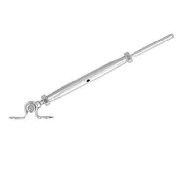 Imagem de Kit de ferragens para corrimão de cabo de aço inoxidável, Kit de ferragem para corrimão de cabo Resistência à corrosão para corrimãos do convés para corrimãos escada(3/16)