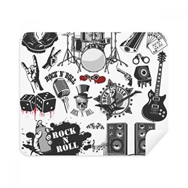 Imagem de Pano de limpeza de 2 peças de tecido de camurça com combinação de instrumentos musicais