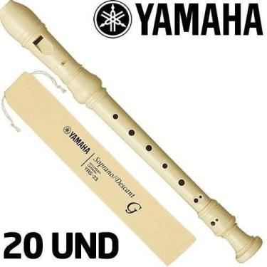 Imagem de 20 Unidades Flauta Doce Germanica Yrs23g Yamaha Envio 24H