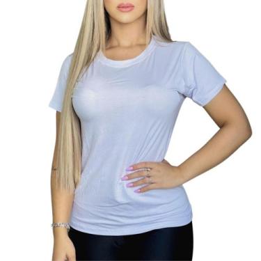 Imagem de Camiseta Camisa Babylook Feminina Casual 2023 Blusinha - Ccm