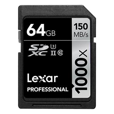 Imagem de Lexar Cartão profissional 1000 x 64 GB SDXC UHS-II, Preto
