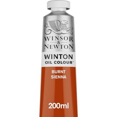 Imagem de Winsor & Newton Winton Tinta a Óleo, Marrom (Burnt Sienna), 200 ml