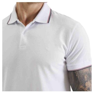 Imagem de Camiseta Polo Básica Masculina Forum Branca Ou Preta