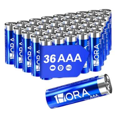 Imagem de Pilhas Alcalinas AAA 1.5V 1Hora Pacote com 36 Unidades