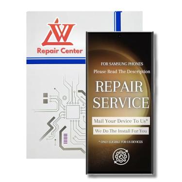 Imagem de LW Serviço de reparo de correio com substituição de tela original OEM para Samsung Galaxy S23 Plus 16.8 cm SM-S916B SM-S916U SM-S916W digitalizador Touch Assembly + instalação gratuita