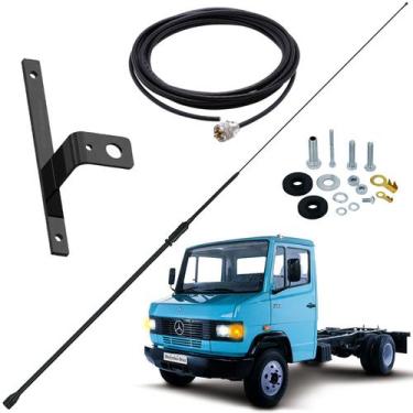 Imagem de Antena Px Argentina Alongador 60cm Black Cabo Mb Mercedinho Lado Caron