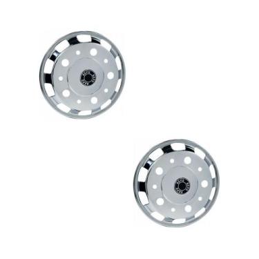 Imagem de Kit Calota Dianteira Mb Rodoar Speedline Aro 22,5 - Bepo