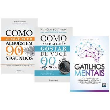 Imagem de Livro Gatilhos Mentais+ Como Fazer Alguém Gostar 90s+ Como Convencer A