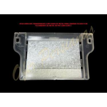 Imagem de Kit 50 Peças Peso Envelope Para Persiana Vertical 9x6cm - OFIR