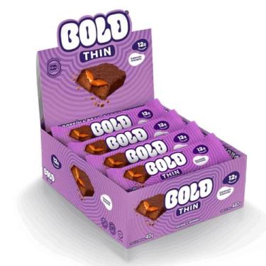 Imagem de Bold Thin 40g C/12 Bold Snacks, CARAMELO CROCANTE