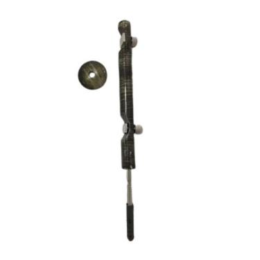 Imagem de Kit 2 Suporte Suisso Duplo Para Varão Suísso - Cortina Wave - ART DECO