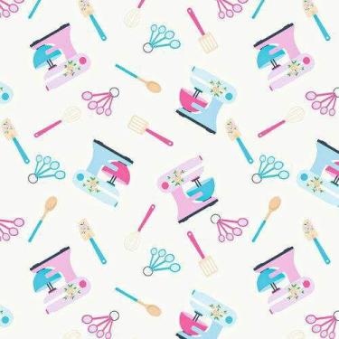 Imagem de Tecido Tricoline Coleção Yummy 0,50 x 1,50 mt - Fabricart