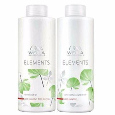Imagem de Kit Wella Professionals Elements - Shampoo 1L + Condicionador 1L