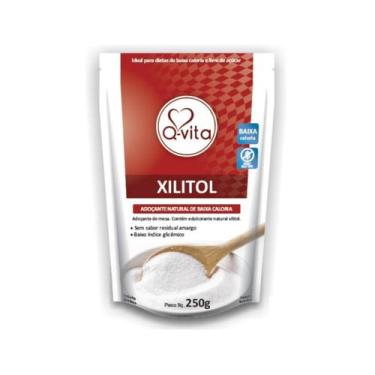 Imagem de Xilitol Adoçante 100% Natural 250G Q-Vita