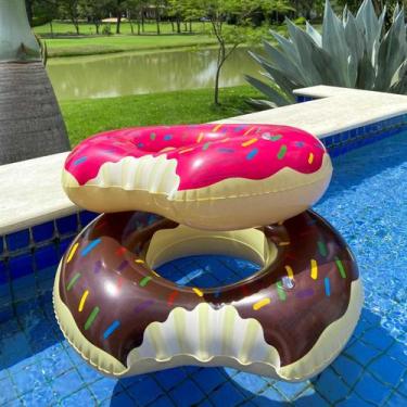 Imagem de Dupla Boias de Donuts Piscina Maravilhosas Qualidade Sol - Elite