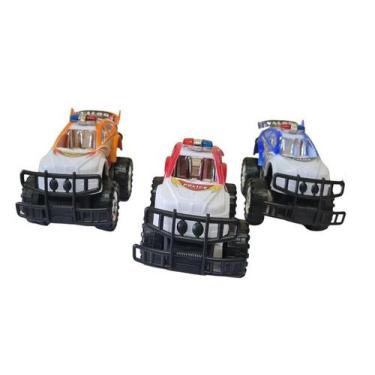 Imagem de Brinquedo Infantil Carro de Polícia Divertido Sortido - Company kids