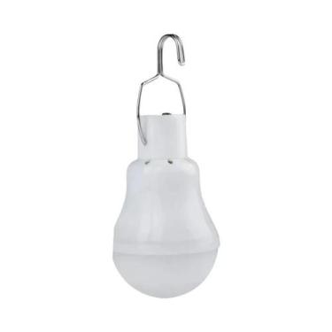 Imagem de Lâmpada Solar de Emergência USB Recarregável - 7W - À Prova D'Água, Lâ