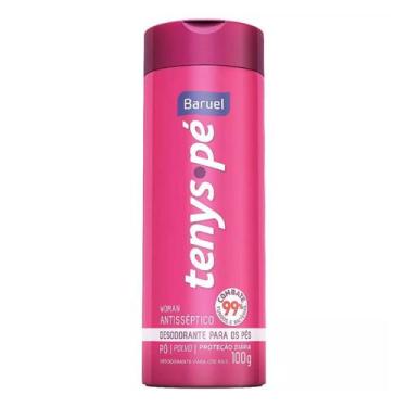 Imagem de Talco Antisseptico Tenys Pe Baruel Woman 100g
