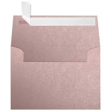 Imagem de Envelope de convite A2 – Metálicos – 50 unidades – Pai, Misty Rose Metallic, 50 Qty.