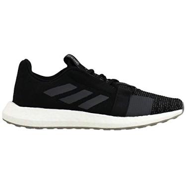 Imagem de Adidas Senseboost Go Tênis masculino tamanho 12, cor: preto/cinza carvão, Preto/cinza carvão, 44