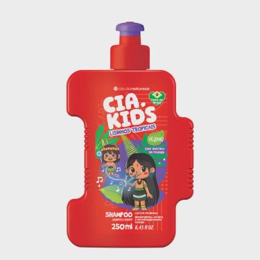 Imagem de Shampoo Lisinhos Tropicais Cia Kids 250Ml