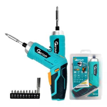 Imagem de Parafusadeira Portatil Sem Fio Fenda Philips Pistola Bateria - G Star