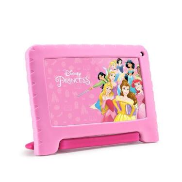 Imagem de Tablet Multilaser Princesas com Controle Parental 32GB + Tela 7 pol + 