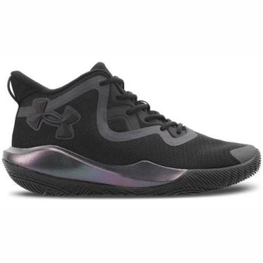 Imagem de Tênis Basquete Under Armour Bankshot SE Masculino Preto, Preto, 41