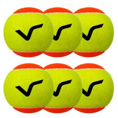 Imagem de Kit com 6 Bolas para Beach Tennis Vg Plus