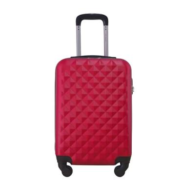 Imagem de Mala de Viagem Tamanho Bordo 10kg Rodas 360 - Gladiador Diamond D1MB (Cereja)