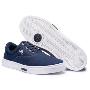 Imagem de Tênis Sapatênis Masculino Casual Polo Joy Confortavel Leve (Marinho, BR, Adulto, Numérico, 41)