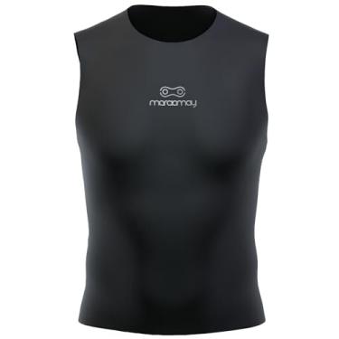 Imagem de Camisa Segunda Pele Regata Masculina Márcio May Sports Preta