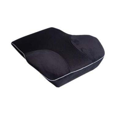 Imagem de Ysyqkn Almofada de apoio para cintura para cadeira de escritório e carro com alça, almofada de apoio lombar ergonômica para jogos, dormitório universitário