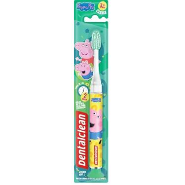 Imagem de Dentalclean Escova de Dente Infantil Peppa Pig Timer Light, Cerdas Macias, George