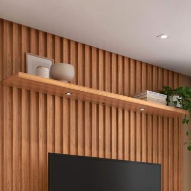 Imagem de Prateleira 180 Cm com Led Freijó - Pradel