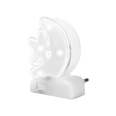 Imagem de Luminária Abajur Sala Quarto Mesa Parede Com Luz De LED Lua - Hxt